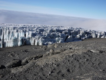 Ice at Edge of Glacier