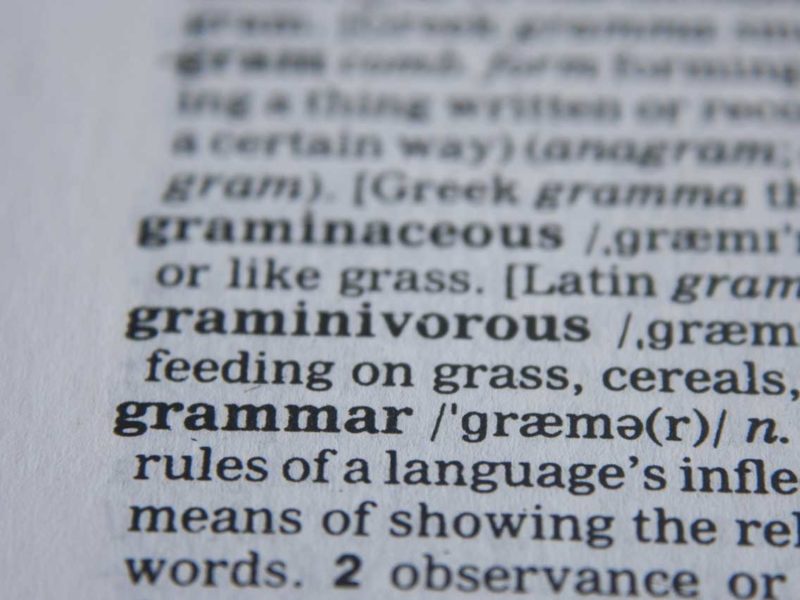 Grammar in SEO copywriting