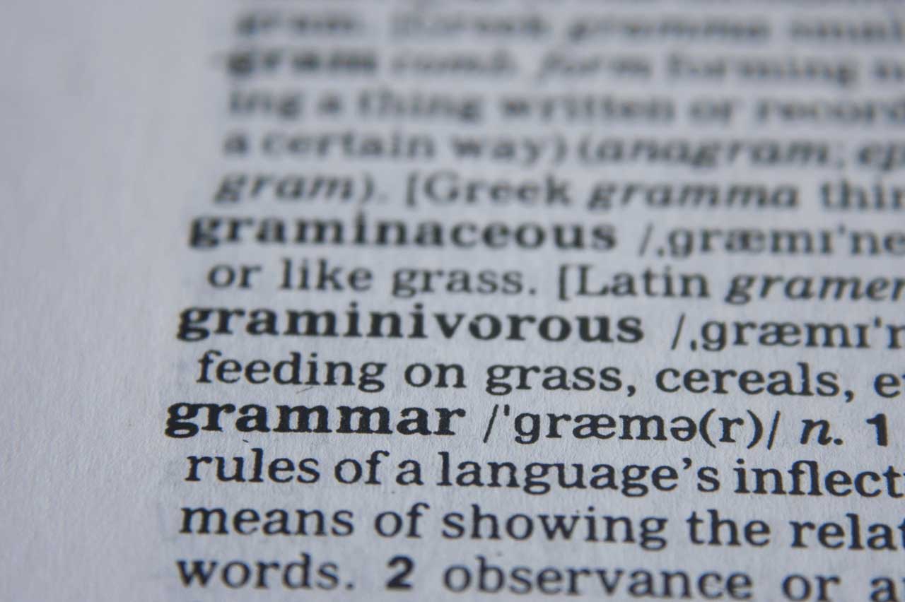 Grammar in SEO copywriting