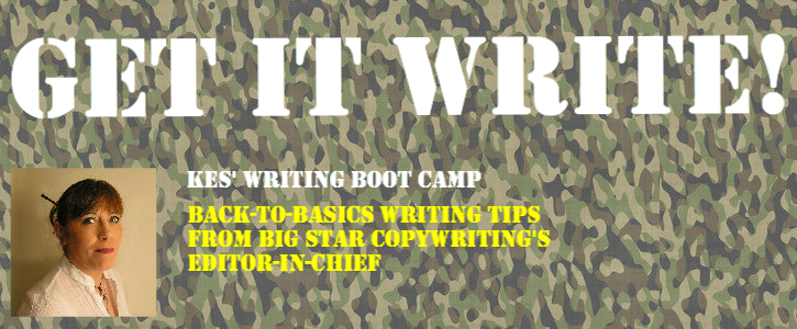 Copywriting Boot Camp from an experienced web copywriter.