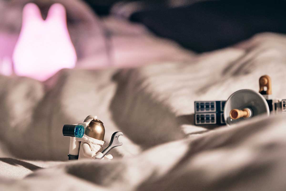 Brand tone of voice guidelines - Astronaut characters on a sheet