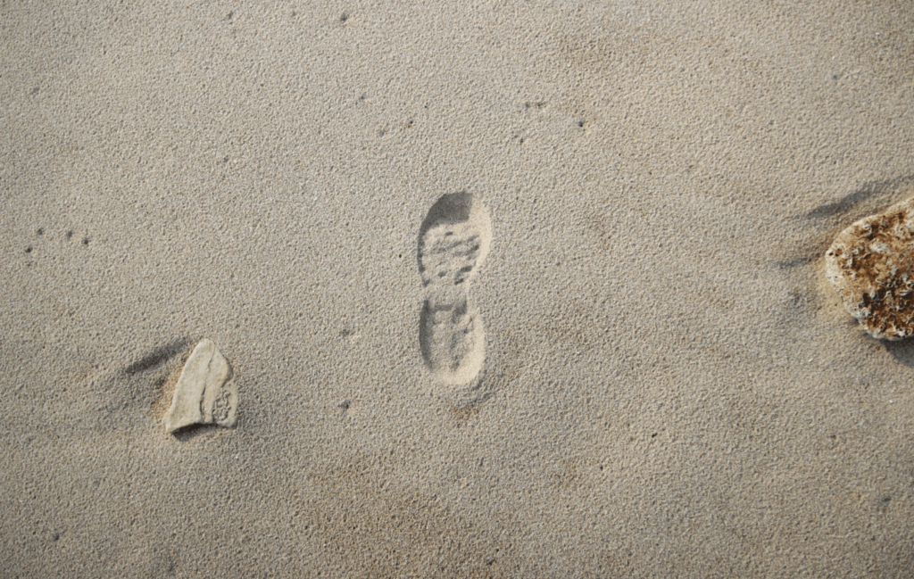 Footprint in the sand - How to create a Brand story