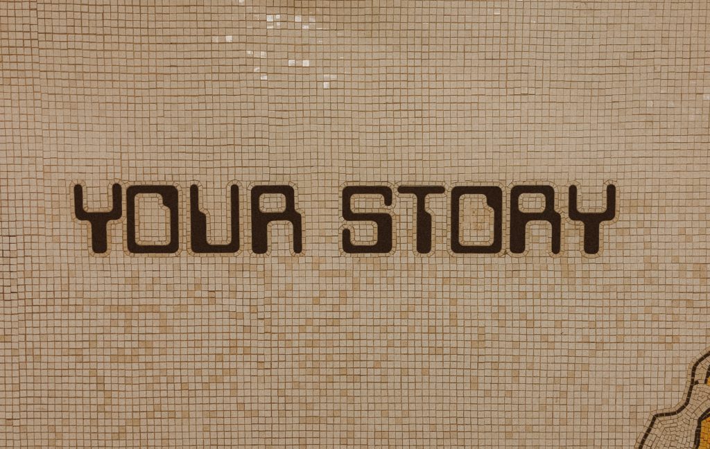Your story graphic - About page SEO