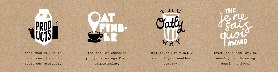 Oatly brand copywriting example