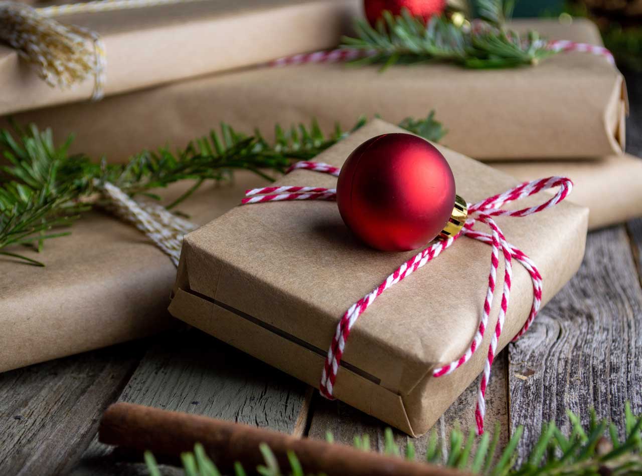Christmas copywriting service - Shows presents wrapped up