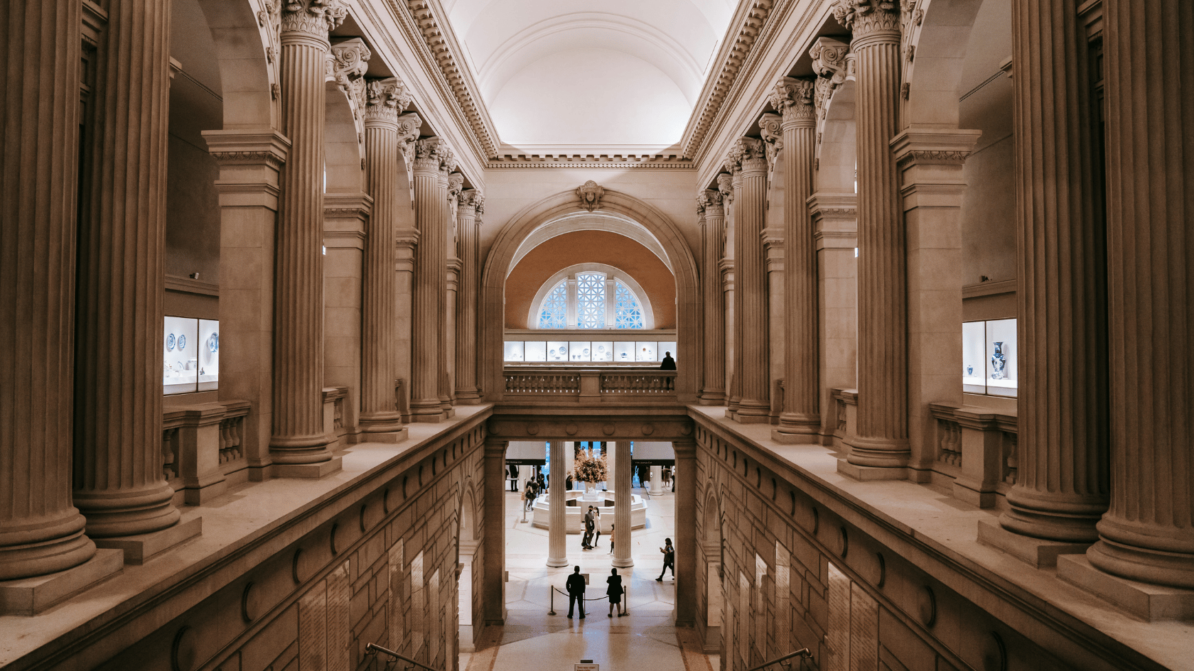 Types of marketing communication - Inside a grand court building