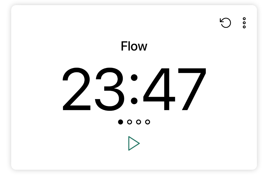 Shows a screenshot of the AI Flow app