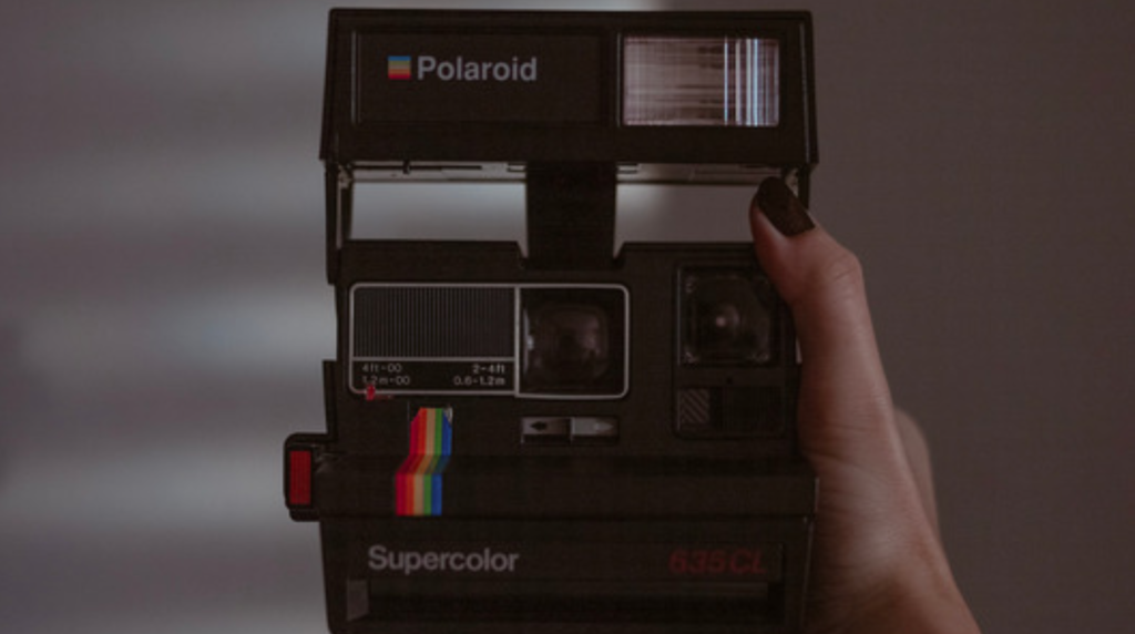Featured image - Shows a retro Polaroid camera