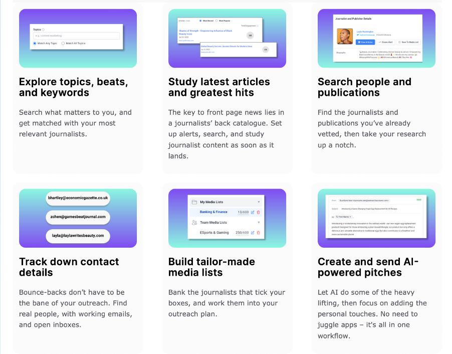 shows a screen shot of different slides
