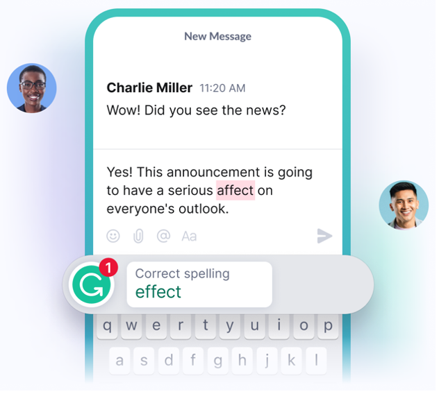 shows a text chat screenshot