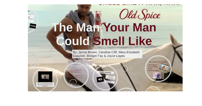 Old Spice tone of voice example from their website