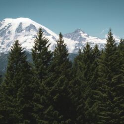 Evergreen content examples - Shows a mountain range
