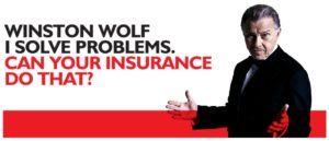 shows a screenshot from an insurance advert -digital marketing in the insurance industry