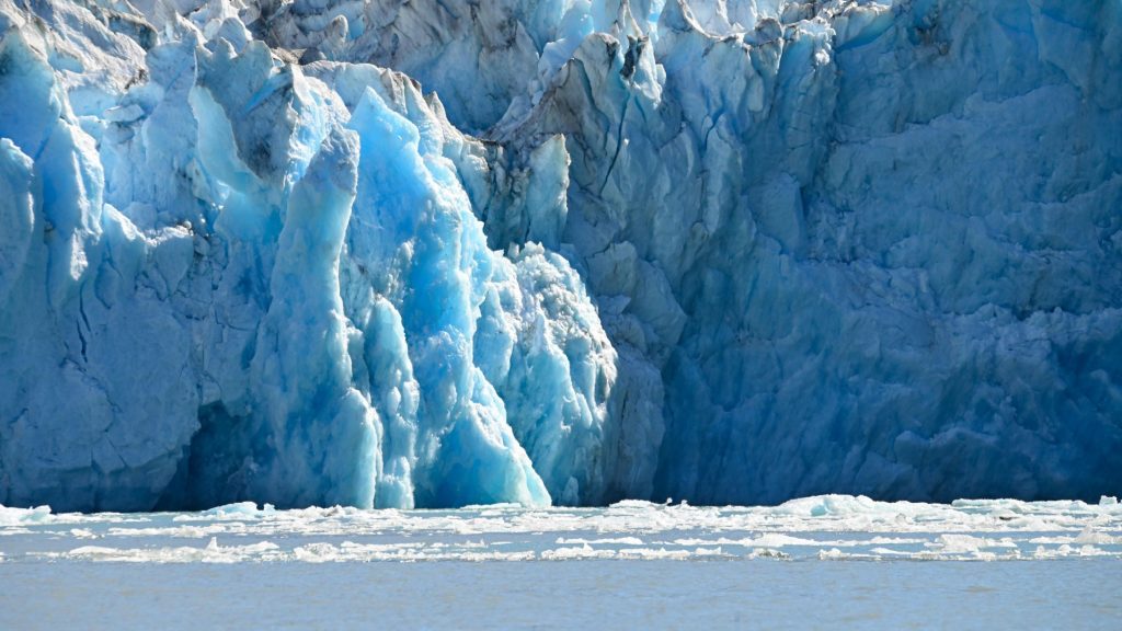 Shows a closeup of an iceberg - advertising on Chat GPT - ChatGPT ads